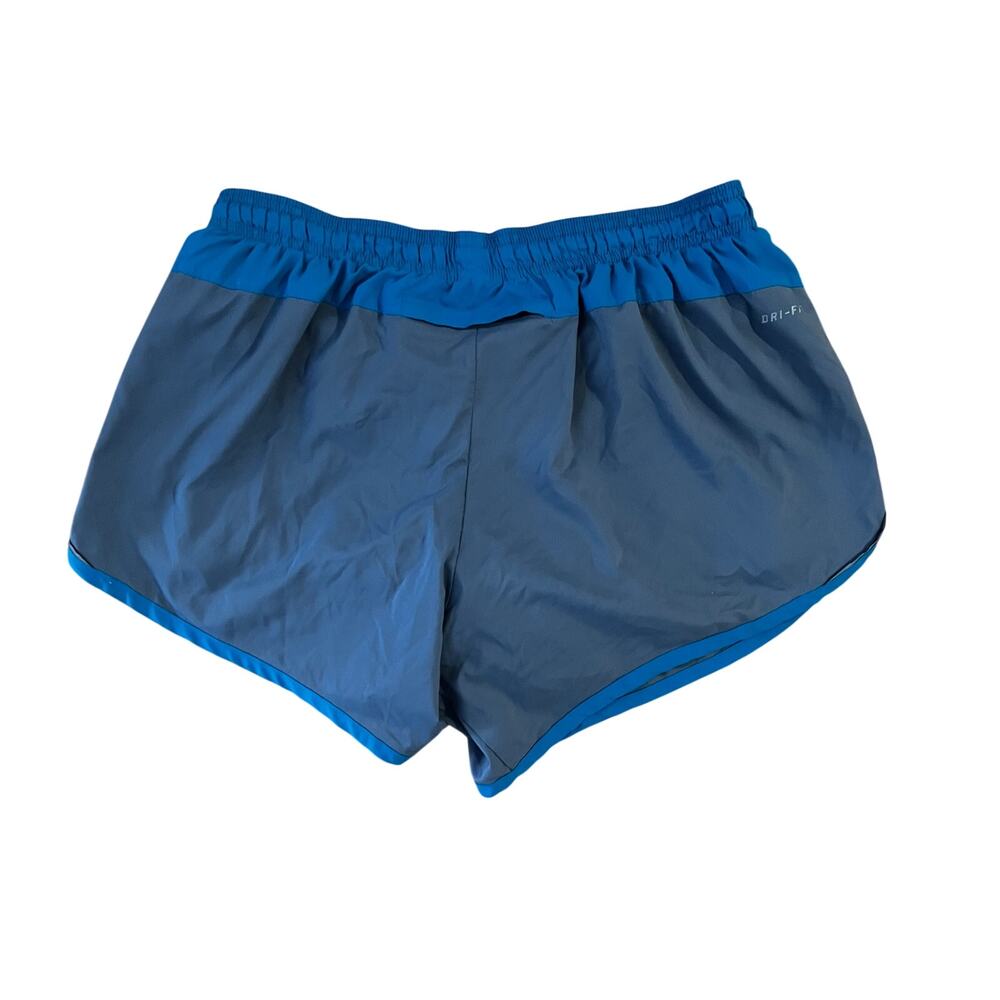 ❤️ 3/$25 Nike Dri-FIT Tempo Running Shorts Blue and Gray | M - Picture 2 of 4